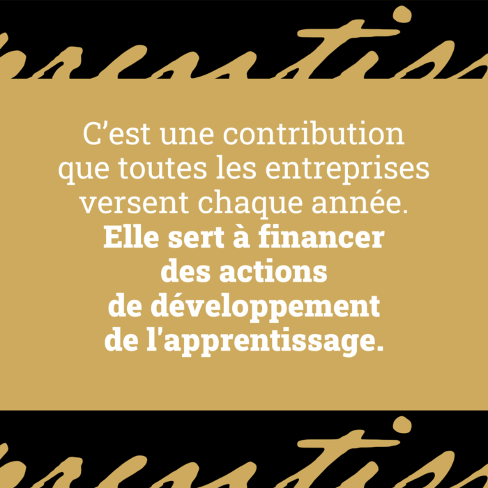 Taxe d&rsquo;apprentissage