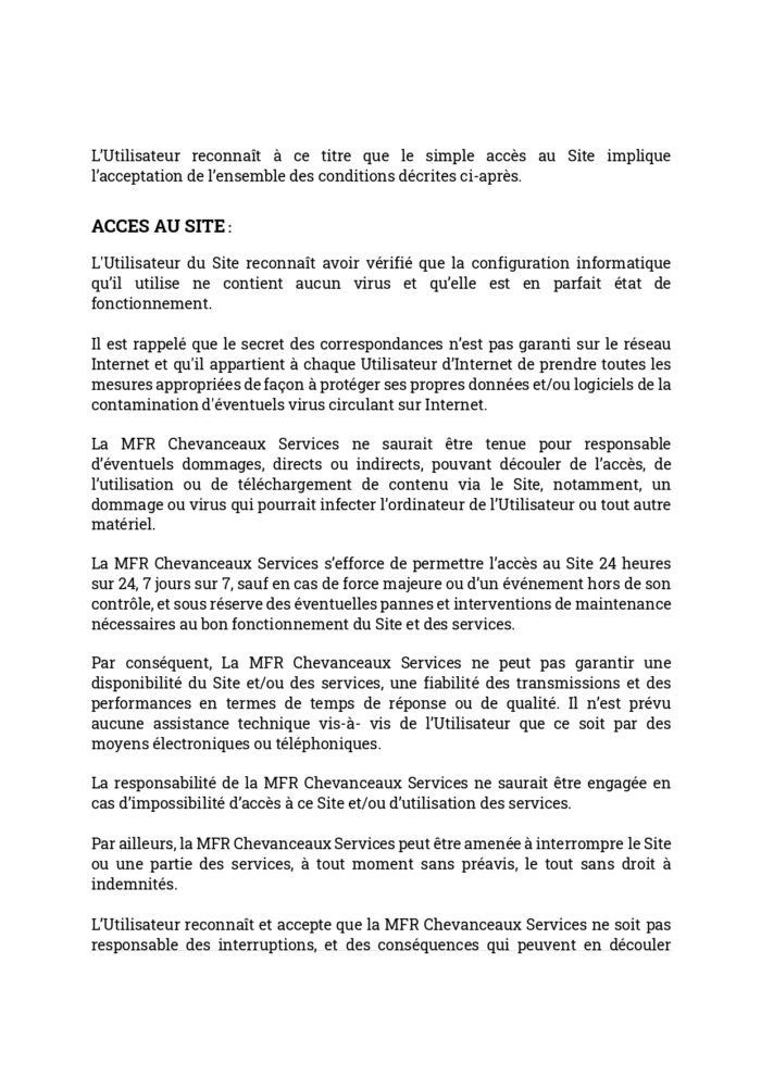 Mentions légales – Politique de confidentialité